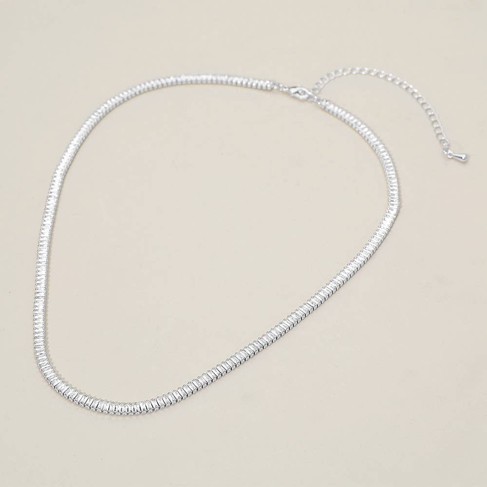 The 1111 Baguette Necklace
