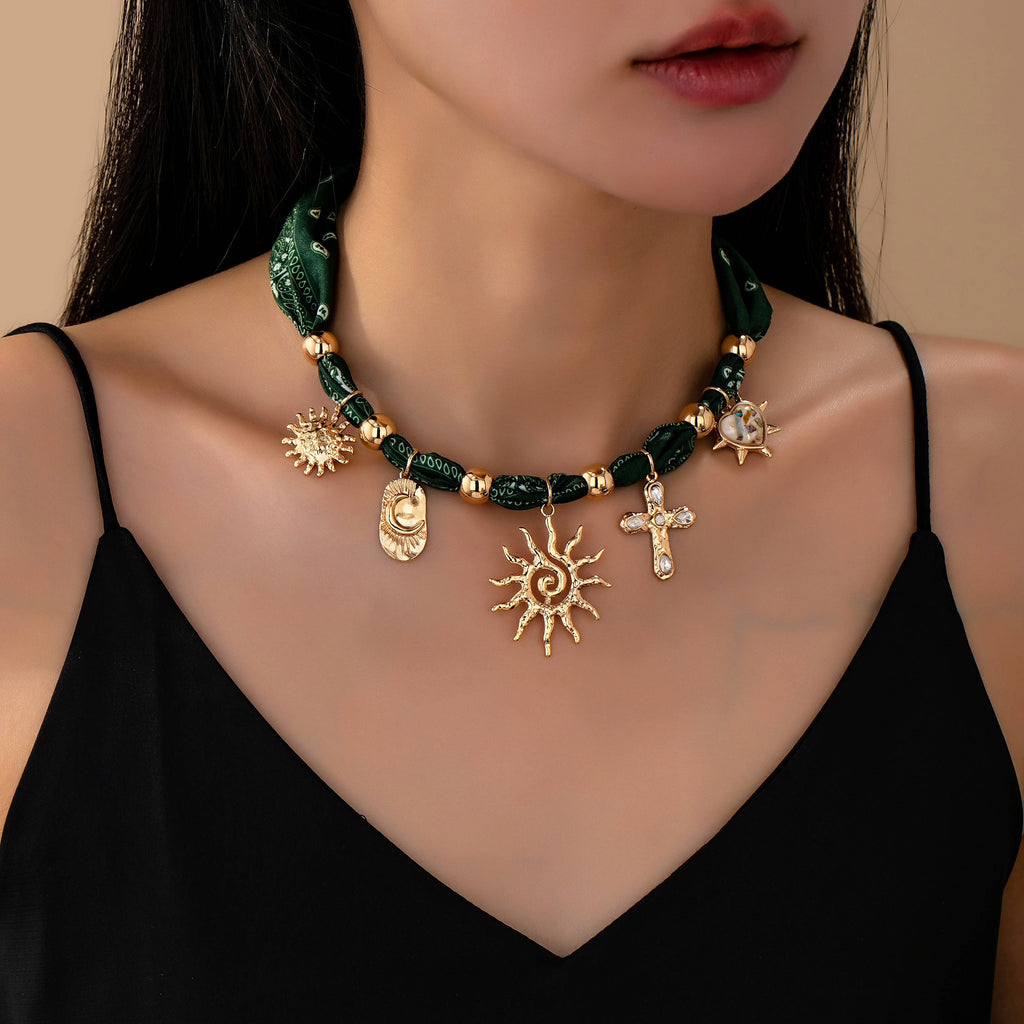 San Fruttuoso Scarf Necklace