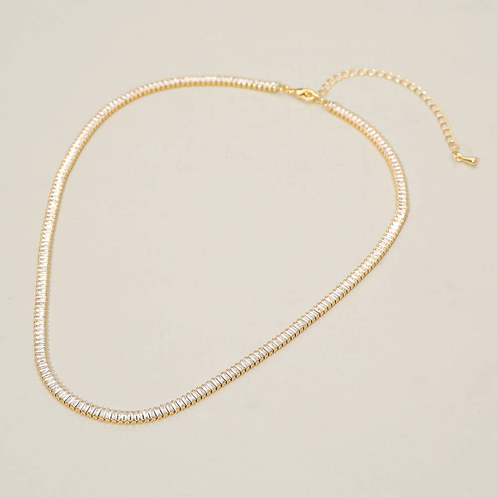 The 1111 Baguette Necklace