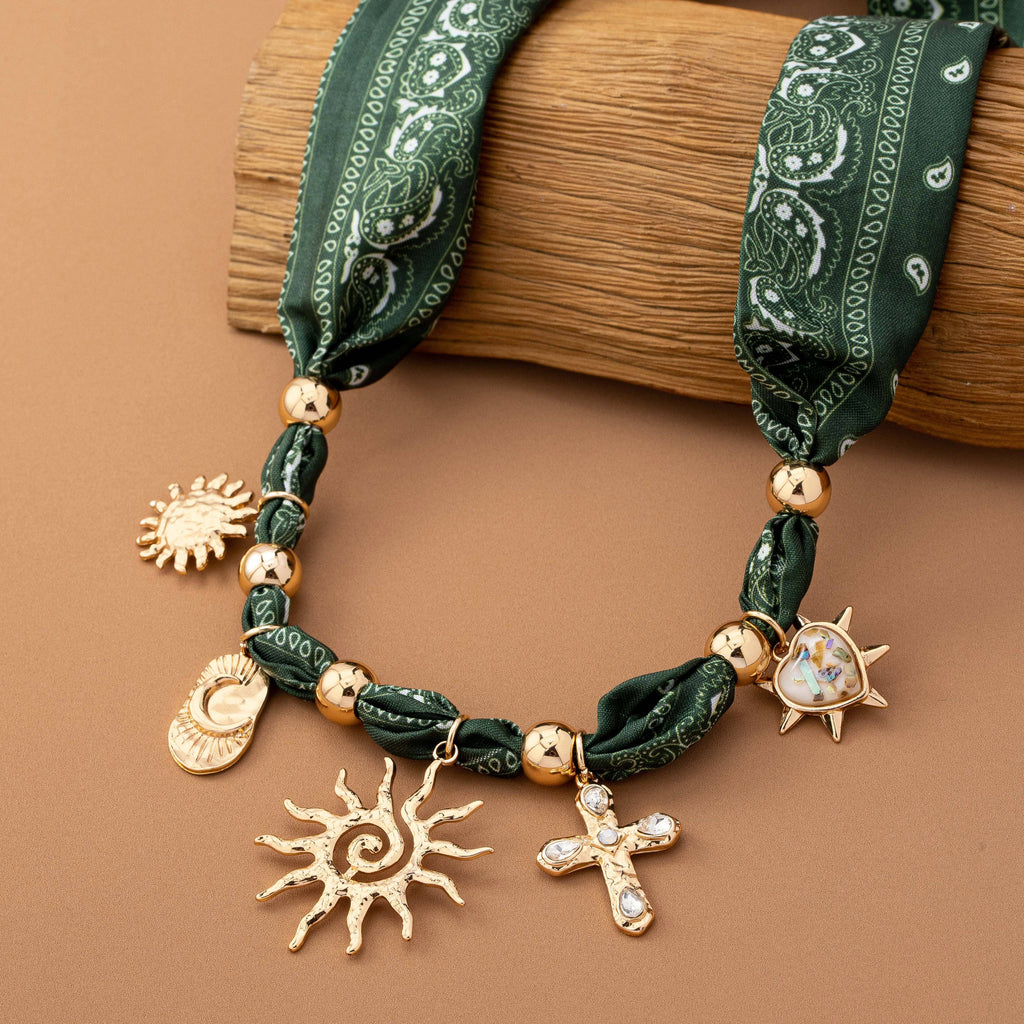 San Fruttuoso Scarf Necklace