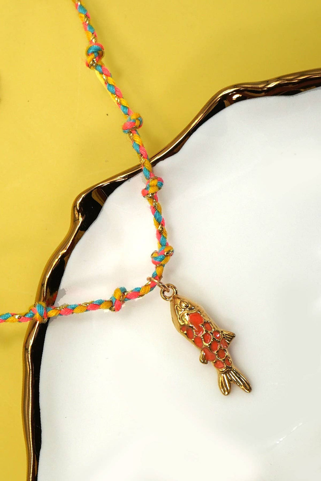 Portofino Fish Rope Necklace