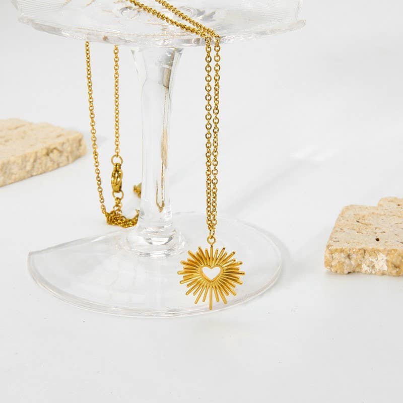Liguria Luminance Heart Necklace