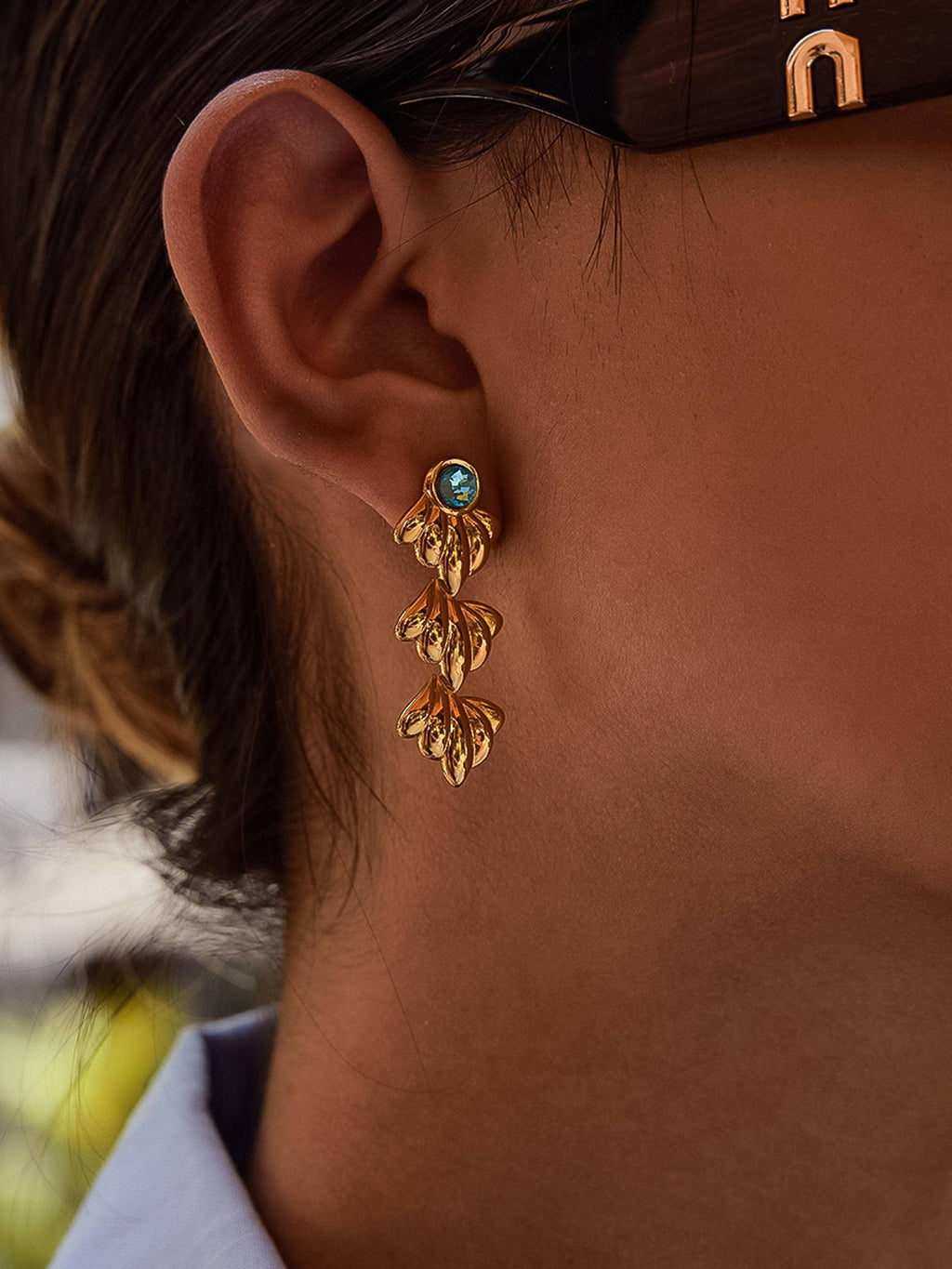 Siena Shell Drop Earring