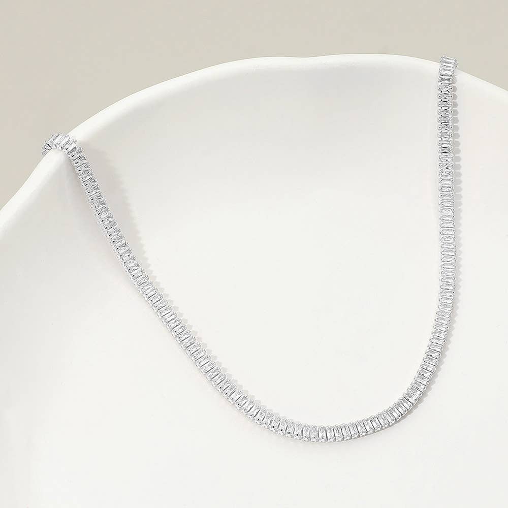 The 1111 Baguette Necklace