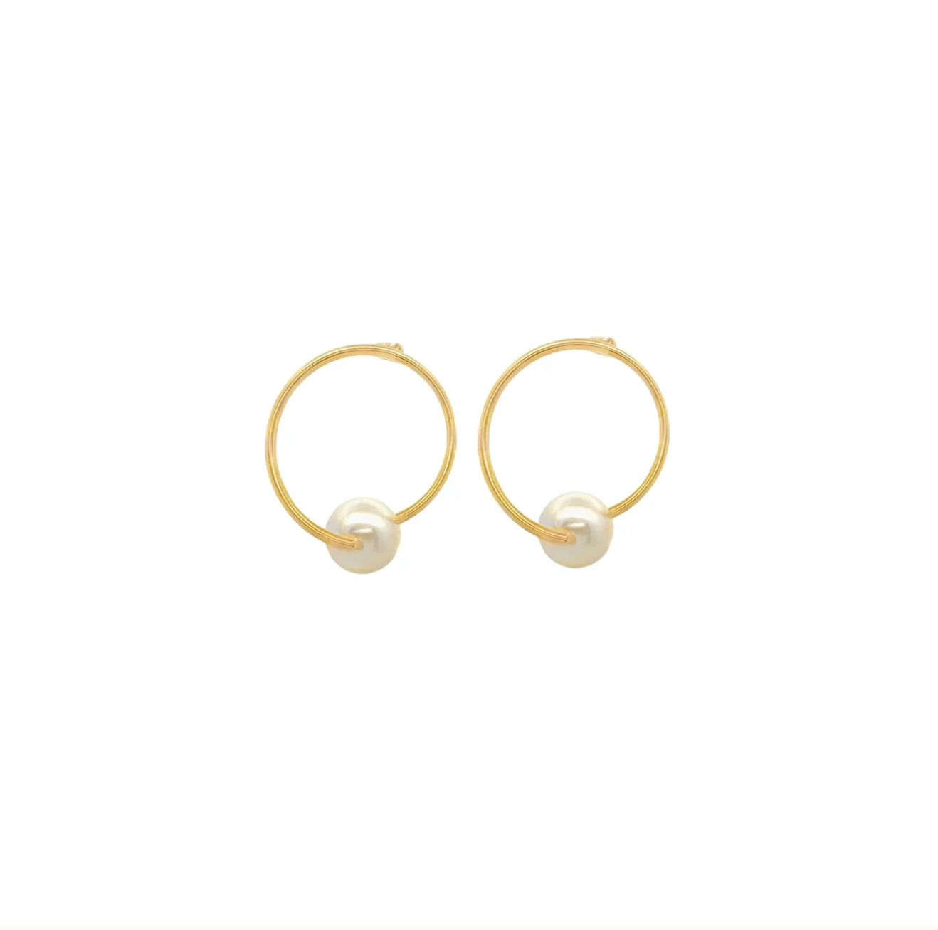 The Luna Hoop Stud
