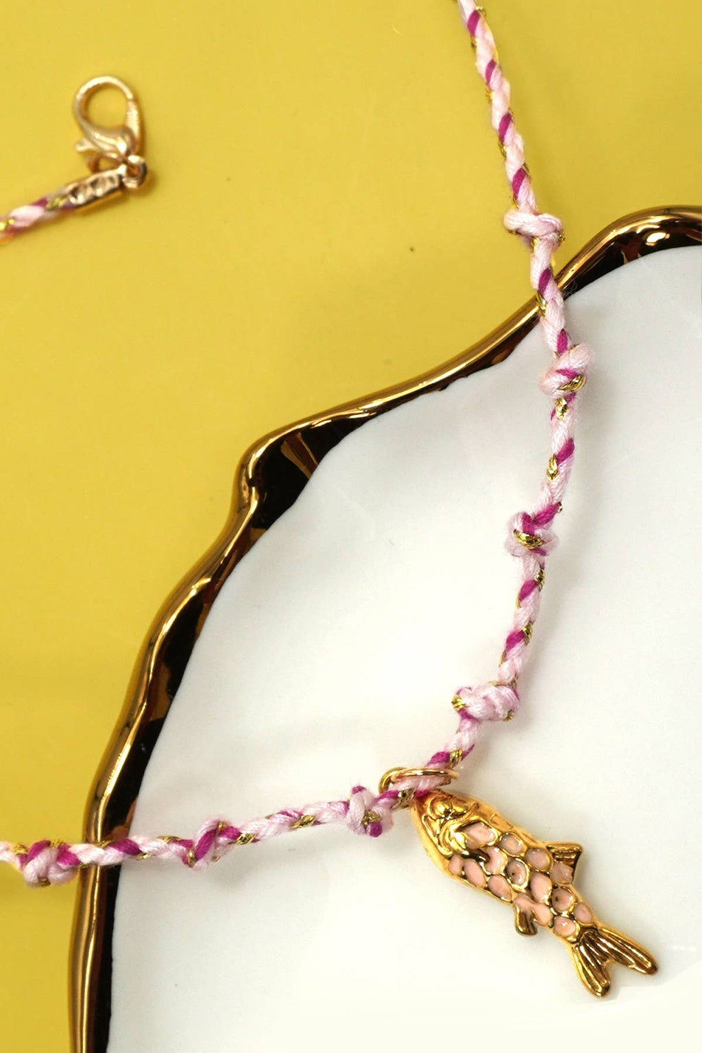 Portofino Fish Rope Necklace