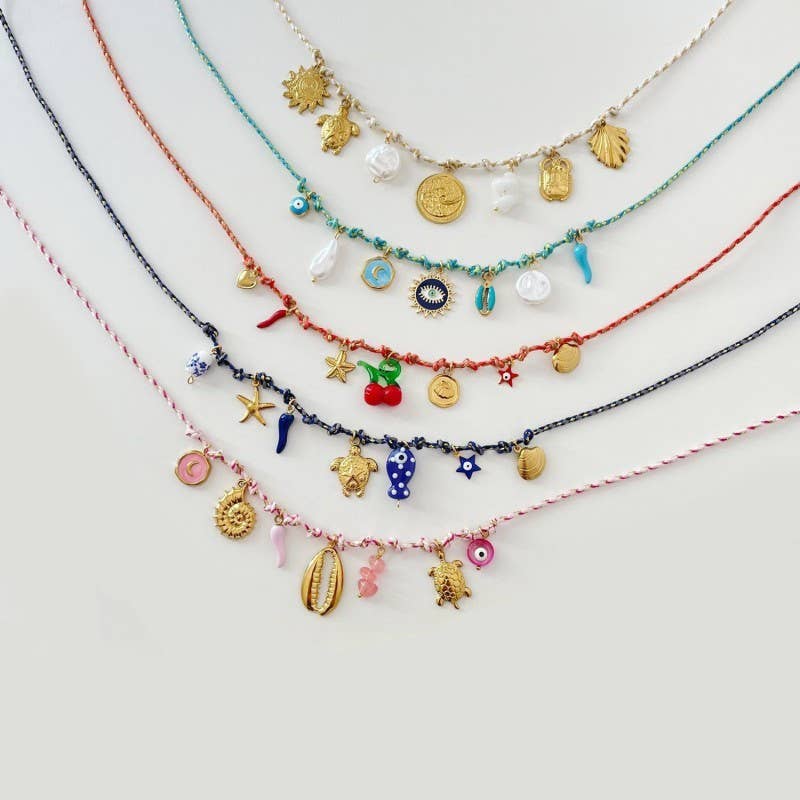 Positano Sunrise Rope Necklace